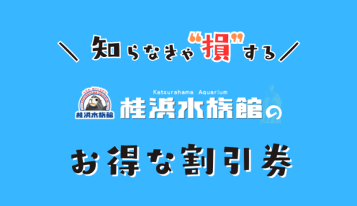 桂浜水族館のお得な割引券チケット！コンビニで買うよりクーポンコードで入場料金を安くする前売り券