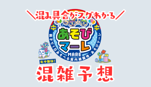 【2024年9月10月】東京あそびマーレ・スノータウンの混雑予想｜空いてる時間帯やリアルタイムの混み具合を知って混雑回避する方法