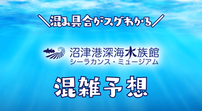 沼津港深海水族館の混雑予想